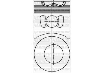 Piston  YENMAK 4438-050  31-04438-050