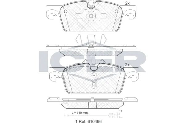Fren Disk Balata Ön WONGA 27961