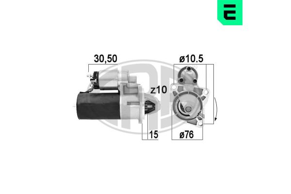 Marş Dinamosu  Ford Transit P.Van Orta boy Şasi (FY)(2000->)  ERA 220919A