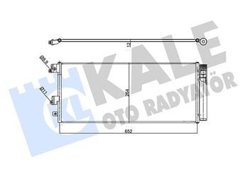 Klima Radyatörü  KALE 357955  13486480 1850742
