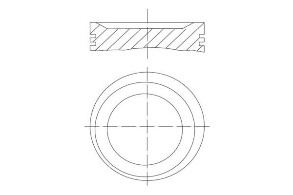 Piston (85.00MM-STD)  NÜRAL 87-70222-STD