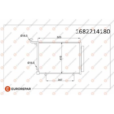 Klima Radyatörü  EUROREPAR 1682214180