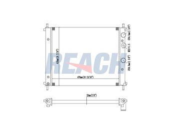 Su Radyatörü  MGA 87122  46420484 46479759 46514942 46525657 46529669 46535003 46537992 46809638 46809639 71736180 71736182