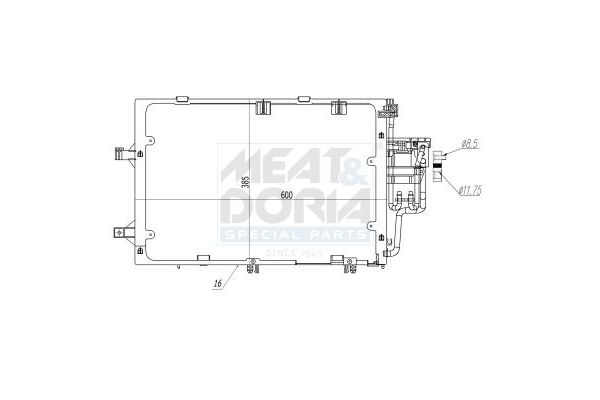 Klima Radyatörü  BEHR AC 335 000P