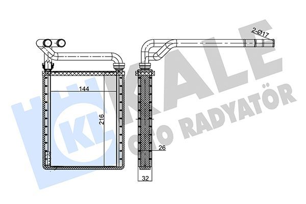 Kalorifer Radyatörü  MAHER 10699