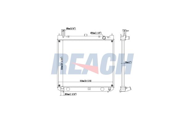 Su Radyatörü  RADISEN RR 64858