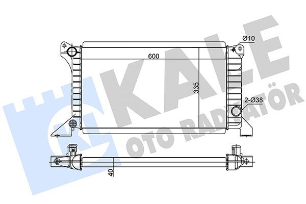 Su Radyatörü  KALE 0206152PA