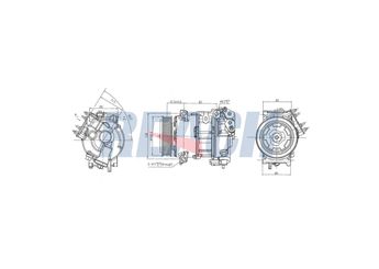 Klima Kompresörü  NRF 320103G  9809274880 9675657880 9675655880 9675659880 9807722580 9809274280 9812314480 9812682180 9827529180 9827582280 9827874380 1609552980 9815198580 9823097480 9827850380 3643109 95526504 1612091180 1612237580 9810347280 9827528980