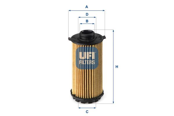 Yağ Filtresi  UFI 25.149.00