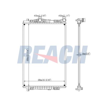 Su Radyatörü  Skoda Karoq (NU)(2017->)  ORİS BRN075026