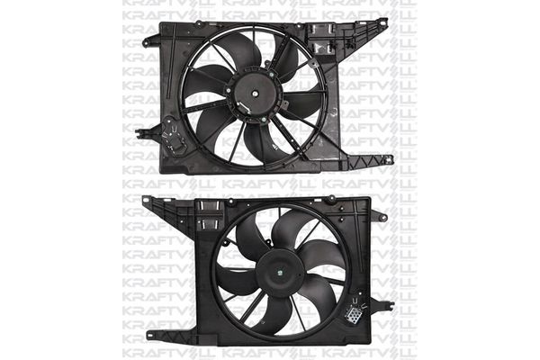 Radyatör Fan ve Motoru  KRAFTVOLL 08120010