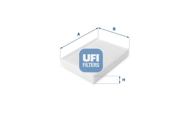 Polen Filtresi  Nissan Kubistar (X76)(07.2003->)  UFI 53.060.00