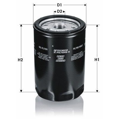 Yağ Filtresi  MG Rover MG ZS (2001->)  FIL FILTRE ZP 62 D