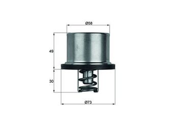 Termostat 82 °C  MAHLE THD 1 82  9801061250 2719900300 27199003-00 1W5253 2R2911 4L7615 4N2212 5N6242 6L5851 6L7291 8N4935 9N3017 9S9160 146077 146 077 146076 204586 204 586 205566 3002742 301737 3629204 362 9204 3629205 362 9205 1439844 1 439 844 1303061 1684900 1861616 23503825 12276553 1227 6553 51064010045 51.06401.0045 98010612501 98010612503 9971062258A 997 106 225 8A 5001855520 7408149182 74 08 149 182 5102112 5118264 5119826 5143210 15446834 1 544 683 4 1676306 1 676 306 1544683 8149182 8 149 182 81491821 8 149 182 1