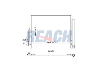 Klima Radyatörü  BOSCH 1 986 AD2 356  1850154 1850744 13331005 13436107 18 50 154 39032300