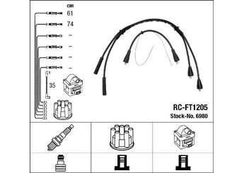 Buji Kablosu  MGA 35301  4380722 5888330 43 80 72 2 58 88 33 0