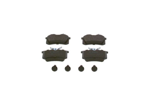 Fren Disk Balata Arka Volkswagen Polo IV (9N3)(04.2005->2009)  BOSCH 0 986 424 751