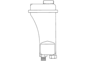 Radyatör Yedek Su Deposu  MAHLE CRT 51 000S  1723520 1 723 520 17111723520 17 11 1 723 520