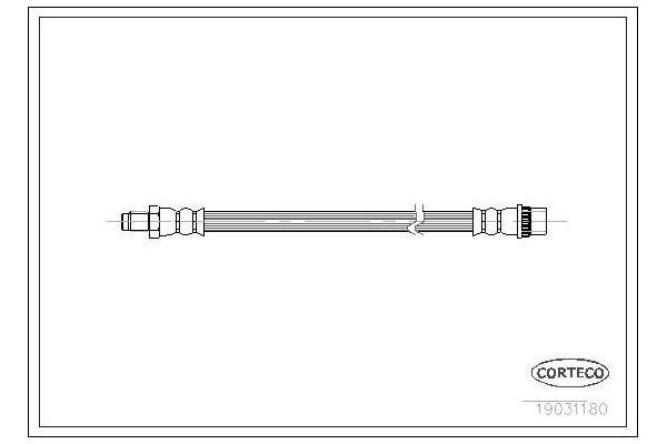 Fren Hortumu Arka Sağ veya Sol MGA 51320