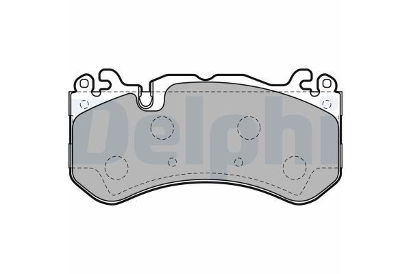 Fren Disk Balata Ön Mercedes C -Serisi Sedan (BM 204)(01.2011->)  DELPHI LP2149