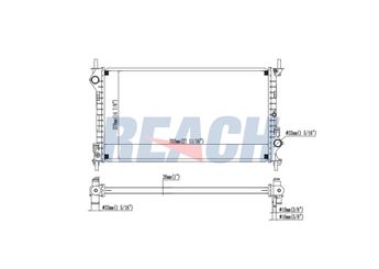 Su Radyatörü  RADISEN RR 62021  2T148005CC 4367092 1365997 1365998 5157192