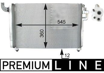 Klima Radyatörü  MAHLE AC 434 000P  976061G300