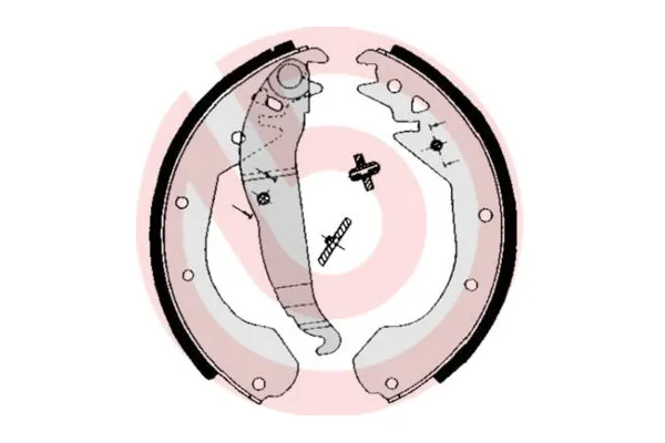 El Fren Balatası  Opel Rekord E (1977->)  BREMBO S 59 510