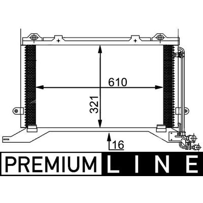 Klima Radyatörü  MAHLE AC 248 000P