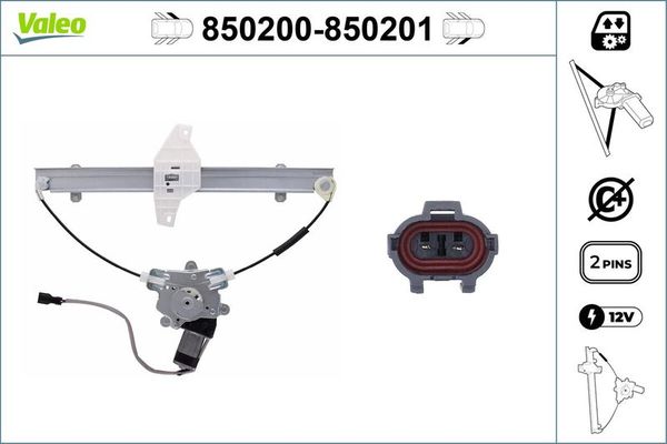 Cam Krikosu Ön Sol VALEO 850200