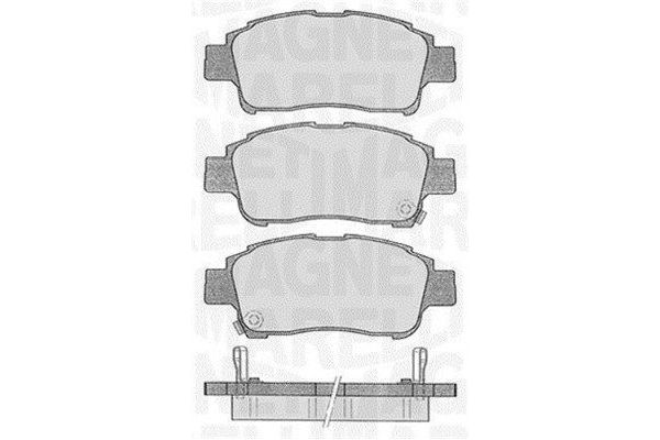 Fren Disk Balata Ön Toyota Yaris (NCP1/NLP1/SCP1)(1999->)  MGA 55286
