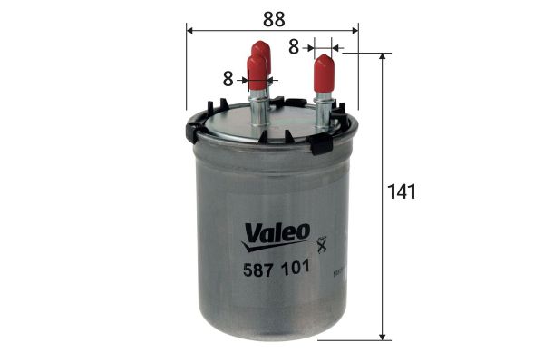 Yakıt Filtresi  Audi A1 (8X1)(08.2010->)  VALEO 587101