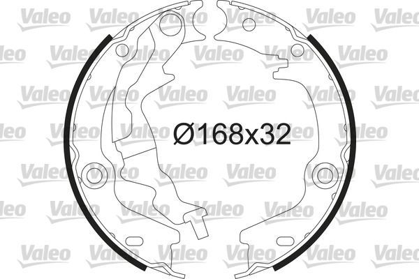 Fren Pabuçlu Balata Arka Hyundai Accent Era (MC)(2006->)  VALEO 564229