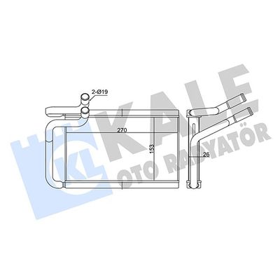 Kalorifer Radyatörü  ORİS KHY092026