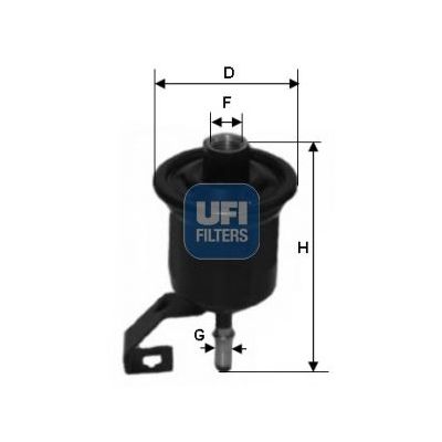 Yakıt Filtresi  Toyota Avensis Combi SW (T22)(1998->)  UFI 31.776.00