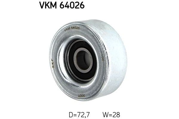 Vantilatör Kayış Gergi Rulmanı  SKF VKM 64026