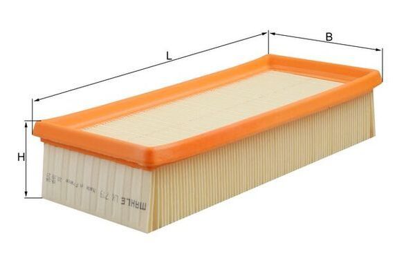 Hava Filtresi  Land Rover Freelander 1 (LN)(09.2002->)  MAHLE LX 719