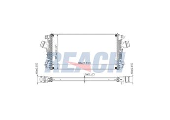 Turbo Radyatörü  ORİS 756-4835  1302133 13267647