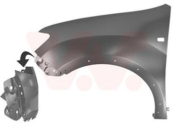 Çamurluk Ön Sol EAGLE BODY 1514-2106  631018989R 631015941R