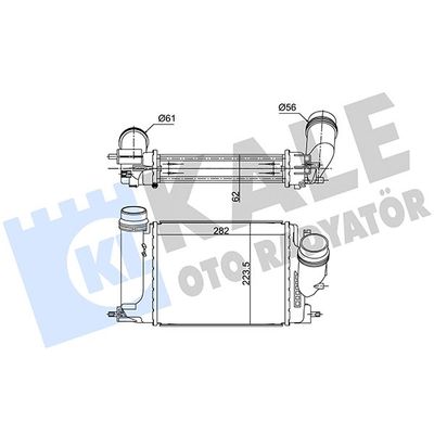 Turbo Radyatörü  Renault Koleos II (05.2017->)  MGA 80093