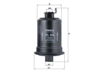 Yakıt Filtresi  MAHLE KL 560  2330016280 2330019525 2330016220 2330016240 2330019225 2330019325 2330019425
