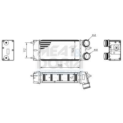 Turbo Radyatörü  Ford EcoSport (CBW)(2013->)  ORİS 809-4835