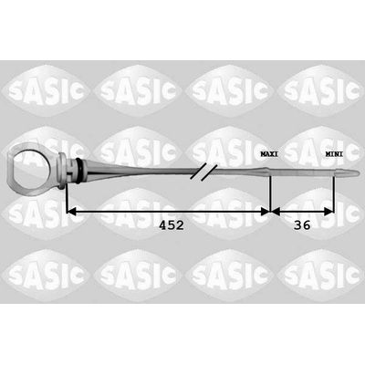 Motor Yağ Çubuğu  Peugeot 307 (S1)(01.2001->06.2005)  GVA 8943112