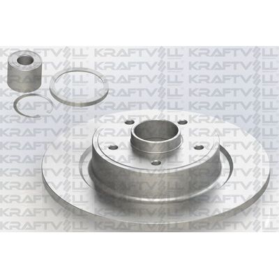 Fren Disk Ayna Arka Sağ ve Sol Renault Laguna II Grandtour (KG0)(03.2001->)  KRAFTVOLL 07040880