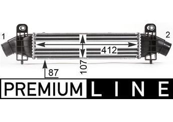 Turbo Radyatörü  MAHLE CI 25 000P  1222890 1124704 1148896 1313503 1S7Q9L440AA 1S7Q9L440AB 1S7Q9L440AC 1S7Q9L440AD 1S7Q9L440AE 1S7Q9L440AF