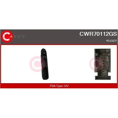 Cam Açma Düğmesi Ön Sol Peugeot 207 CC Cabrio-Coupe (02.2007->)  PSA ORJINAL 6490EL