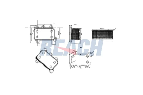Motor Yağ Soğutucu  FROW 475.1540.001