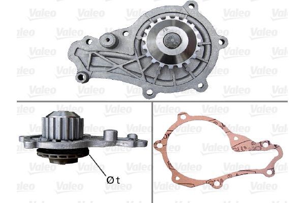 Devirdaim Su Pompası  Volvo V40 (03.2012->)  FORD ORJINAL 3M5Q8591C2B