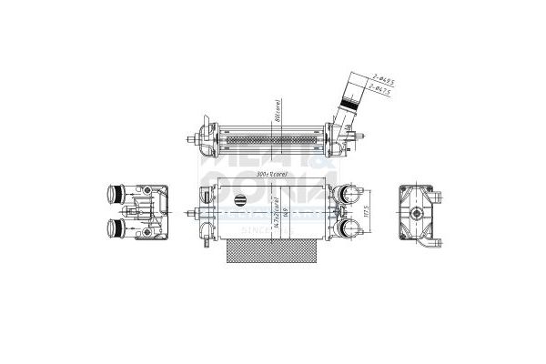Turbo Radyatörü  MGA 80825