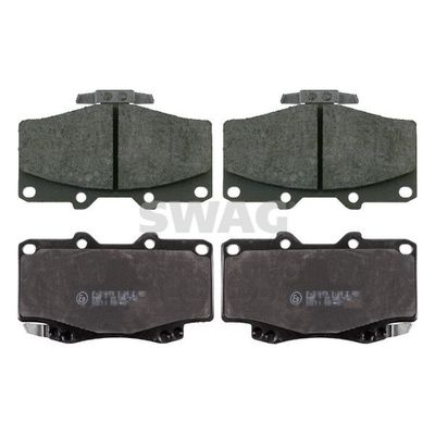Fren Disk Balata Ön Toyota Hilux (KDN1)(2001->)  SWAG 81 91 6537