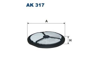 Hava Filtresi  FILTRON AK 317  1378078B00 13780A78B00000 13780 A 78B00-000 1378078B 13780-78B 13780-78B00